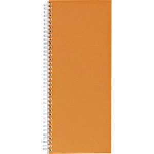 Notitieboek 135x330mm lijn 160blz 70gr spiraal or | 1 stuk