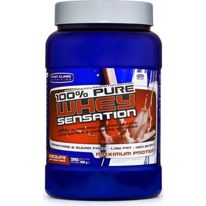 100% Whey sensation (Chocolate - 900 gram) - FIRST CLASS NUTRITION - Whey Protein - Eiwitpoeder - Eiwitshake - Sportvoeding - 30 shakes