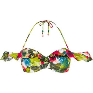 Beachlife Bikinitop Ruffle - Havana - Maat 38B