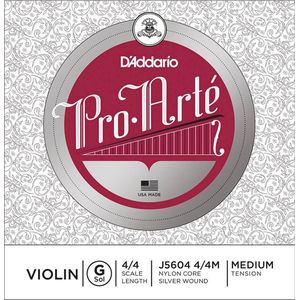 D'Addario J5604-44M violin string G-4 4/4, medium, silver wound