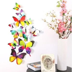 3D vlinders | regenboog