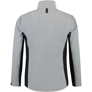 Tricorp Soft Shell Jack Bi-Color - Workwear - 402002 - grijs / Zwart - maat 7XL