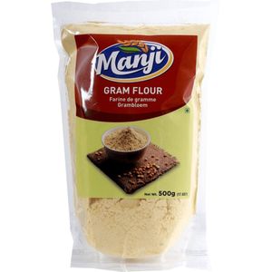 Manji - Kikkererwtenmeel - Gram Flour - 3x 500 g