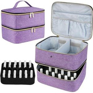 Equivera Nagellak Koffer - Nagellak Koffer - Nagellak Organizer - Koffer voor Nagellak - Beautycase