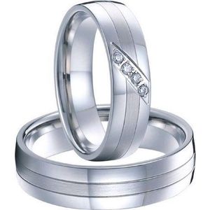 Jonline Prachtige Ringen voor hem en haar|Trouwringen|Vriendschapsringen|Relatieringen|Titanium
