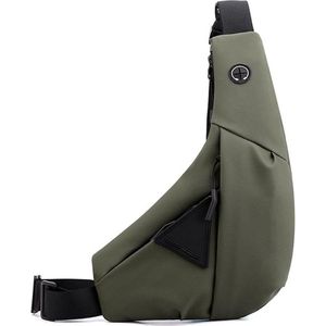 Waterdichte Man Tas Crossbody Voor Running-Wandelen-Joggen-Fietsen-Camping - Zwarte Crossbody Tas 23.6-43.5 inch .