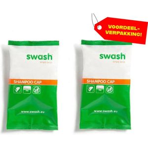 2x Swash Shampoo Cap Parfumvrij - Voordeelverpakking!