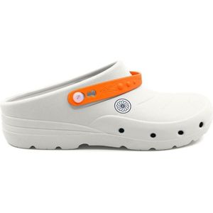 MyClog Original 1501 Coconut White medische klompen dames - heren - ziekenhuis - OK - verpleegkundige - tuinklompen - 90 graden wasbaar - maat 46/47