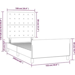 VidaXL-Bedframe-met-hoofdbord-kunstleer-wit-100x200-cm
