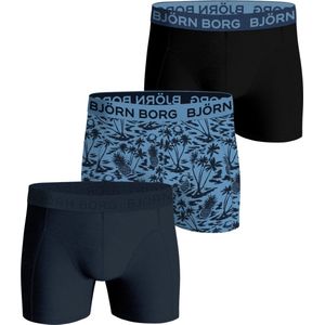 Bj�örn Borg Cotton Stretch boxers - heren boxers normale lengte (3-pack) - multicolor - Maat: XXL