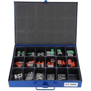 DUITSE stekkerassortimentsboxset 154-delige aansluitdoos DT-Serie I Origineel van de Duitse dealer