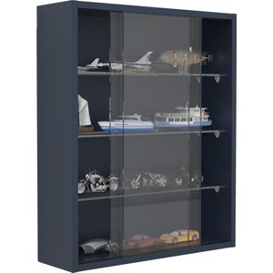 VCM - Drivalo M - Vitrinekast - Hout - Glazen Deuren - Wandmontage