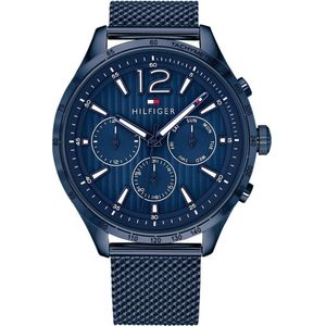 Tommy Hilfiger TH1791471 Horloge - Staal - Blauw - 46 mm