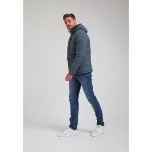 Gabbiano Jas Winterjas 533792 3444 Steel Blue Mannen Maat - L