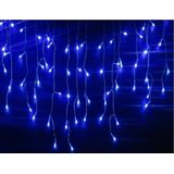 LED Kerstverlichting gordijn 4 meter Blauw