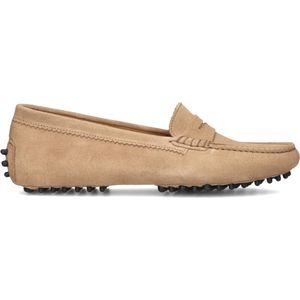 Stefano Lauran Instappers / Loafers Female / Damesschoenen - Suède - S3256 - Beige - Maat 37