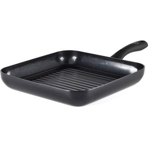 GreenChef Diamond grillpan 28cm - zwart - inductie - PFAS-vrij