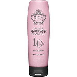 RICH Silver Blonde Shampoo 250 ml (Anniversary Edition) - Zilvershampoo