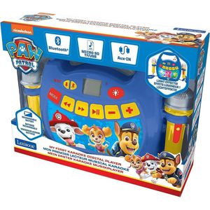 Karaokeset Paw Patrol - Draagbaar - Recordfunctie - 3 Stemeffecten - Heroplaadbaar - Blauw