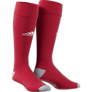 adidas Milano 16 Sportsokken - Maat 46-48 - Unisex - rood/wit/grijs