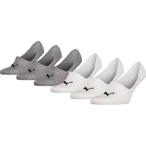 Puma Footie Unisex Sokken - 6-pack - Maat 39/42