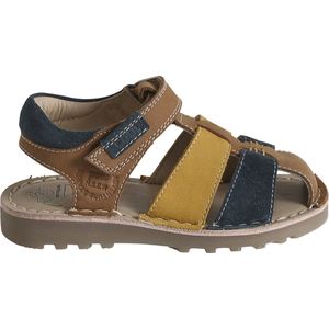 Vertbaudet Leren sandalen met klittenband kinderen kleutercollectie