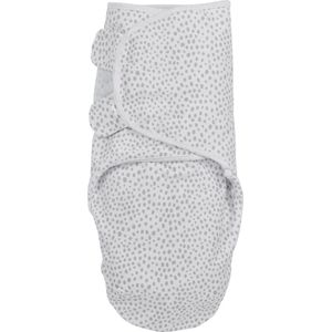 Meyco Baby Cheetah swaddlemeyco inbakerdoek - light grey - 0-3 maanden