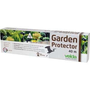 Garden Protector - Velda - Schrikdraad 40 meter wering honden, katten, reigers