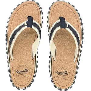 Gumbies | Corker | Teenslippers | Unisex  | Zwart | Maat 37