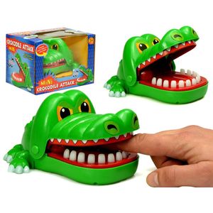 Krokodil met Kiespijn - Bijtende Mini Krokodil Kinderspel - Groen