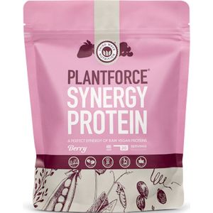 Plantforce Synergy Vegan Proteïne / Protein - Third Wave Nutrition  | Eiwitpoeder / Eiwitshake | 400 gram | Berry