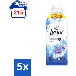 Lenor - Wasverzachter - Oceaan Compleet- 43 Wasbeurten - Bulkverpakking - 5 stuks