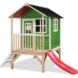 EXIT Loft 300 houten speelhuisje - groen