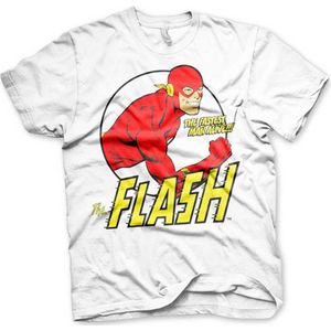 DC Comics The Flash Heren Tshirt -S- Fastest Man Alive Wit