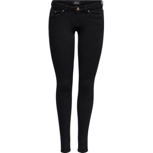 Only Dames Jeans ONLCORAL LIFE SL skinny Fit Zwart 27W / 32L Volwassenen