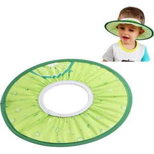 Baby douchemuts waterdichte bad douche hoed voor peuter Baby Kids kinderen haar wassen [Groen] - Badkamerveiligheid