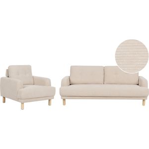 TUVE - Bankenset - Beige - Corduroy
