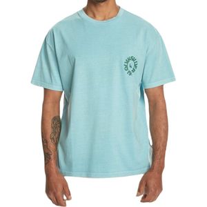 Quiksilver No Water Sucks T-shirt Met Korte Mouwen Blauw L Man