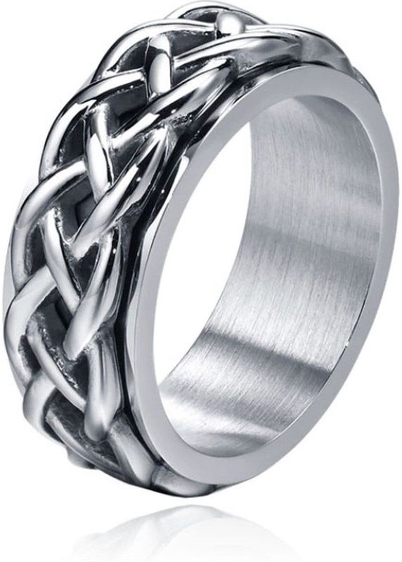 Mendes Ring voor Mannen - Celtic Band Silver-17mm