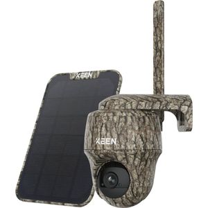 Reolink - Camera KEEN Ranger PT - Outdoor Fotografie - Natuurliefhebbers - Optimaal zoom 3-16x - 20MegaPixels - Hoge Resolutie - 4G Wifi Aansluiting + Gratis Zonne Paneel