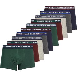 Jack & Jones Boxershorts JACOLIVER - 10 pack - Trunks - Multicolor - Heren Onderbroek - Maat L