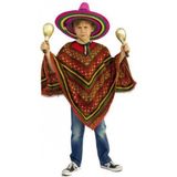 Voordelige Mexicaanse poncho voor kinderen