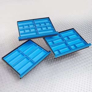 Datona® Vakverdelingen set voor 3 lades - Blauw