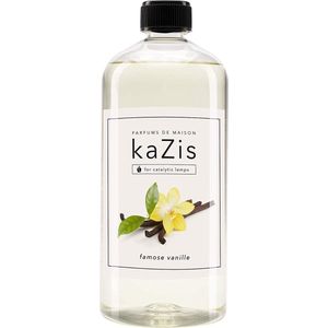 KAZIS® Fameus Vanille - 1000 ml huisparfum navulling geschikt voor Lampe Berger, LampAir, Ashleigh & Burwood.