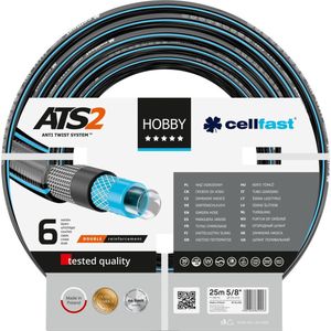Cellfast Hobby - Tuinslang 25m - 6 laging / ATS2 5/8