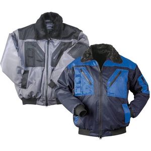 Norway 2-in-1 jas voor het hele jaar blauw/zwart maat L