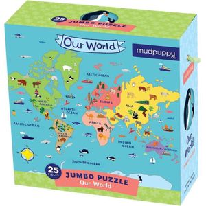 Mudpuppy Onze wereld - 25 stukjes