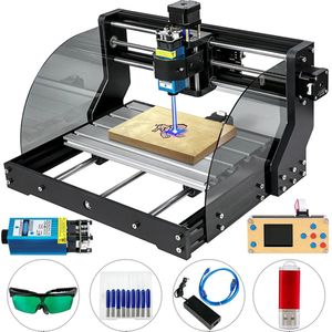 RM Store® - Laser Graveermachine - Graveerset - Graveerapparaat - Complete Set - USB Poort - Hoge Snelheid Motoren - Aluminium
