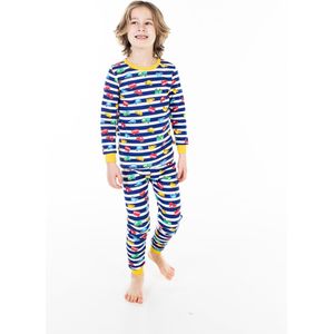Pyjama met Auto's voor kinderen - 100% Katoen - Super Comfortabel