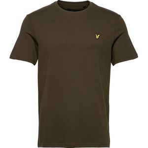 Lyle and Scott - T-shirt Olive - Heren - Maat M - Modern-fit